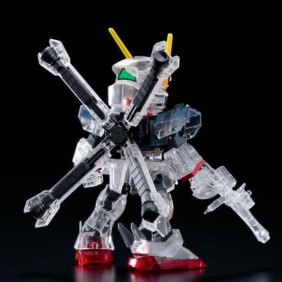 SD Gundam Cross Silhoutte XM-X1(F97) Crossbone Gundam X-1(CS Frame+Color Clear)