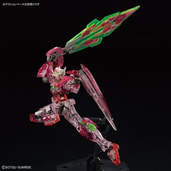 RG 1/144 ガンダムベース限定 ダブルオークアンタ[トランザムクリア