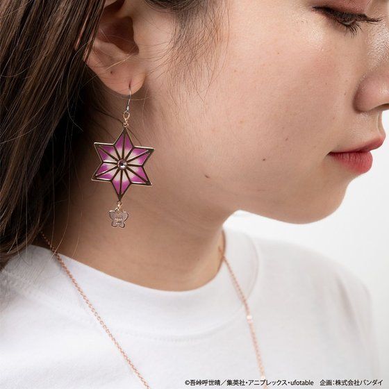 鬼滅の刃 Anna Sui ピアス 禰豆子 バンコレ