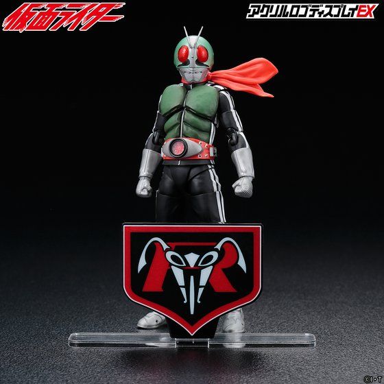 アクリルロゴディスプレイex 仮面ライダー マーク 2次受注21年3月お届け分 バンコレ