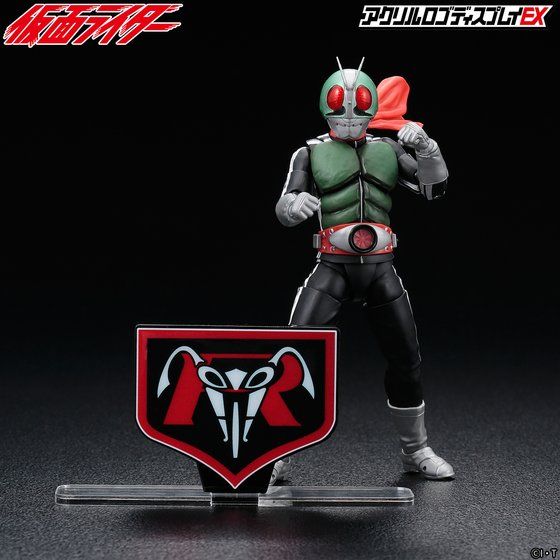 アクリルロゴディスプレイex 仮面ライダー マーク 2次受注21年3月お届け分 バンコレ