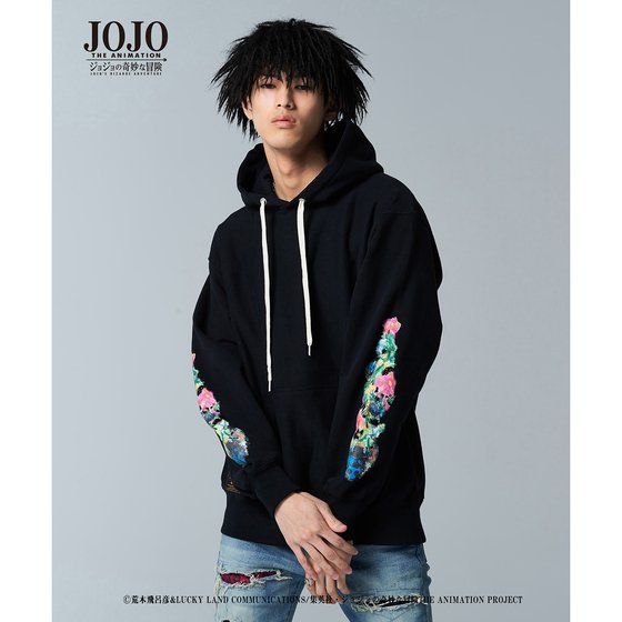 WW̊Ȗ`~glamb  Giorno Giovanna's stand hoodie