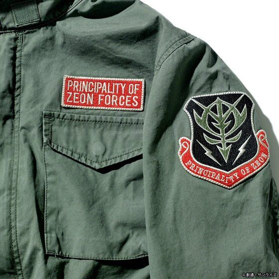 【抽選販売】STRICT-G×ALPHA INDUSTRIES M-65 フィールドジャケット 『機動戦士ガンダム』 ジオン軍 ランバ・ラル隊モデル