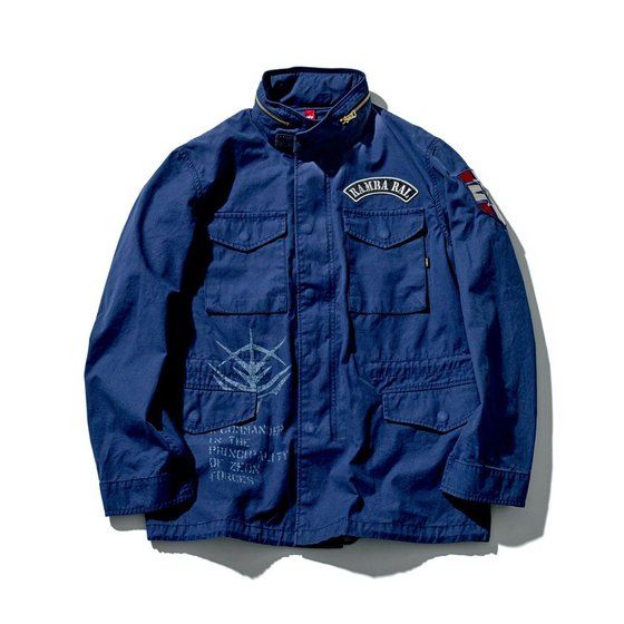 【抽選販売】STRICT-G × ALPHA INDUSTRIES M-65 フィールドジャケット 『機動戦士ガンダム』 ”ランバ・ラル”モデル