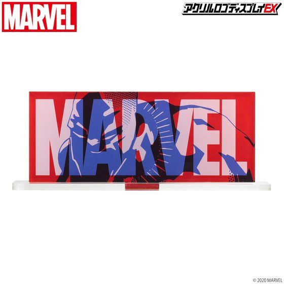 アクリルロゴディスプレイex マーベル ボックス ロゴ ブラックパンサー Marvel Box Logo Black Panther バンコレ