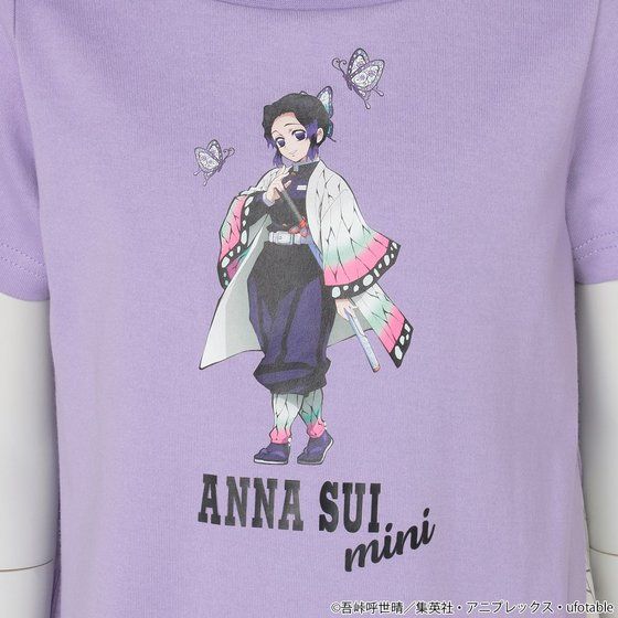 鬼滅の刃 Anna Sui Mini 半袖ワンピース バンコレ