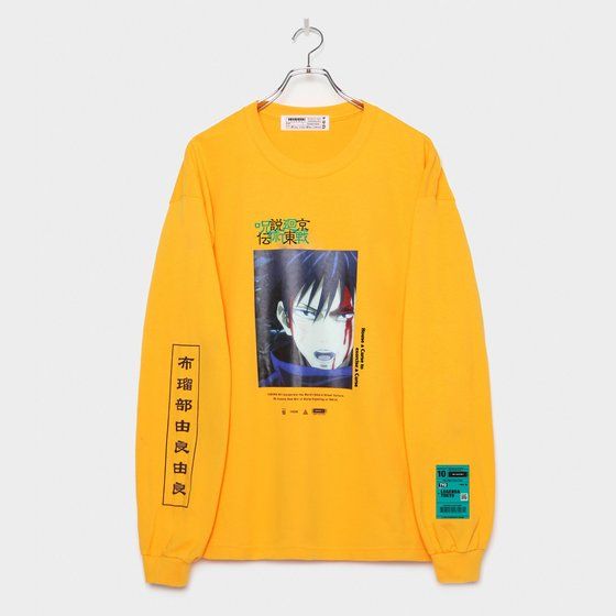 p~LEGENDA@b l/s Tee(Yellow/Black)y񎟎󒍁F2021N6z