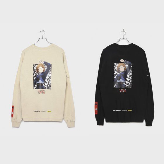 p~LEGENDA@BKN l/s Tee(Beige/Black)y񎟎󒍁F2021N6z