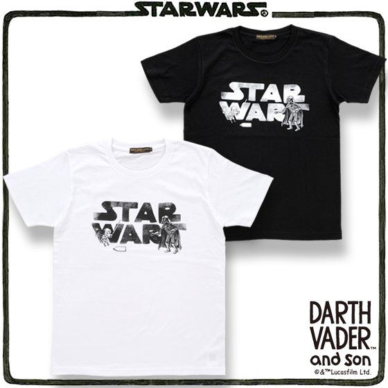 STAR WARS DARTH VADER and son Tシャツ（野球柄）【再販】
