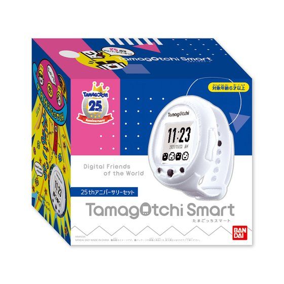 抽選販売】Tamagotchi Smart 25th アニバーサリーセット | たまごっち フィギュア・プラモデル・プラキット | アニメグッズ  ・おもちゃならプレミアムバンダイ｜バンダイナムコグループの公式通販サイト