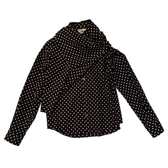 ʃC_[ZCo[@written words@Dot Shirt with ScarfihbgVcj_RH^f