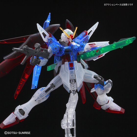 HG 1/144 デスティニーガンダム [クリアカラー] - 商品情報│株式会社