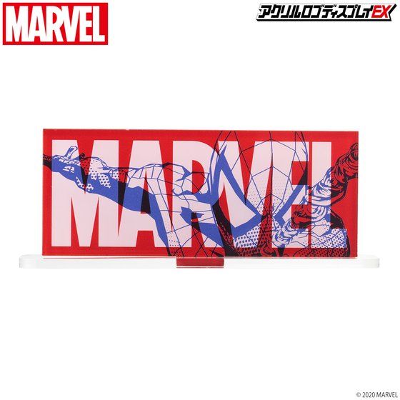 アクリルロゴディスプレイEX  マーベル ボックス ロゴ スパイダーマン/Marvel Box Logo Spider-man【2次受注2021年9月お届け分】