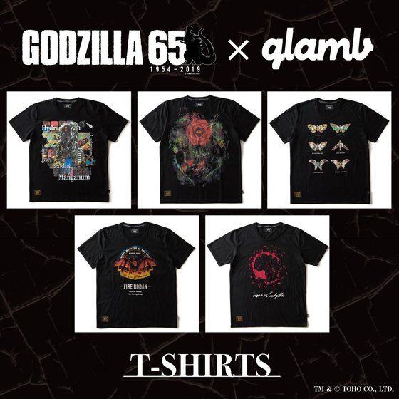 ゴジラ×glamb】コラボレーション Tシャツ | ゴジラシリーズ | バンダイ