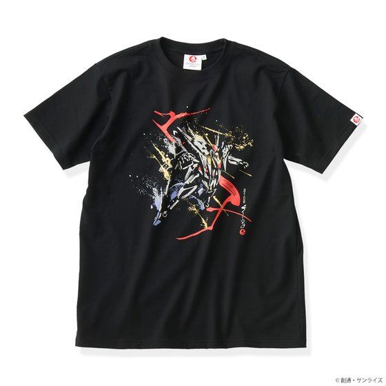 STRICT-G JAPAN 『機動戦士ガンダム 閃光のハサウェイ』 Tシャツ 筆絵風Ξ（クスィー）ガンダム
