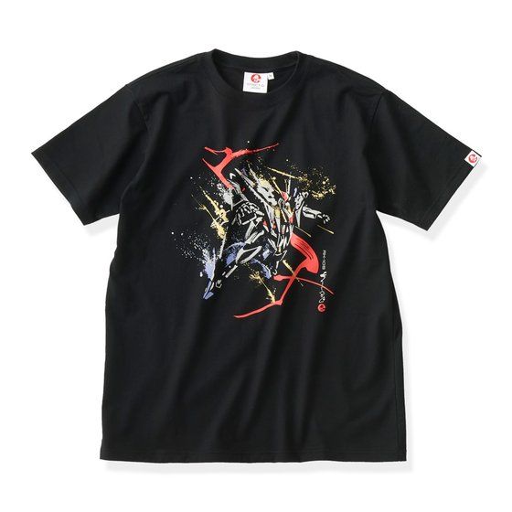 STRICT-G JAPAN 『機動戦士ガンダム 閃光のハサウェイ』 Tシャツ 筆絵風Ξ（クスィー）ガンダム