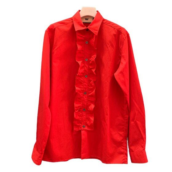 ���ʃ��C�_�[�Z�C�o�[�@written words�@Frill Shirt �i�t�����V���c�j�_�R��H�^���f��