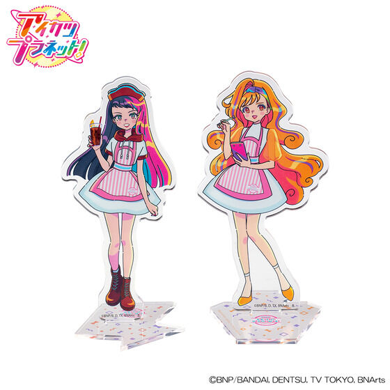 アイカツ！デザインマート アクリルスタンド（SHOPエプロンver.）第4弾