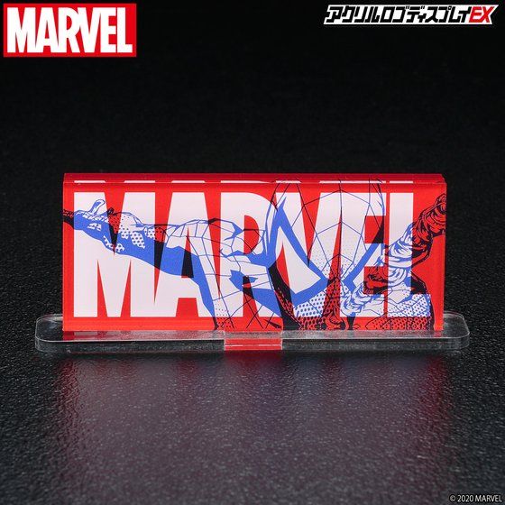 アクリルロゴディスプレイEX  マーベル ボックス ロゴ スパイダーマン/Marvel Box Logo Spider-man【3次受注2022年１月発送分】