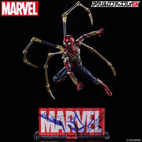 アクリルロゴディスプレイEX  マーベル ボックス ロゴ スパイダーマン/Marvel Box Logo Spider-man【3次受注2022年１月発送分】