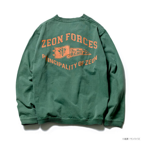 STRICT-G.Fab 『機動戦士ガンダム』 長袖リブTシャツ ZEON FORCES