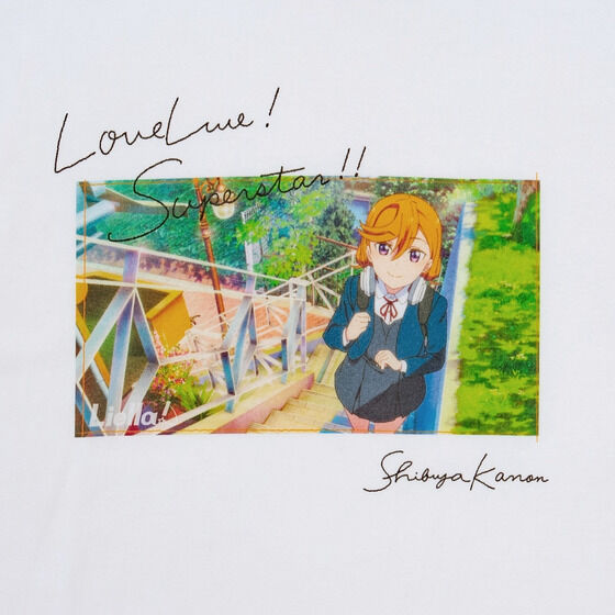 ラブライブ！スーパースター!! フォト風Tシャツ（ホワイト