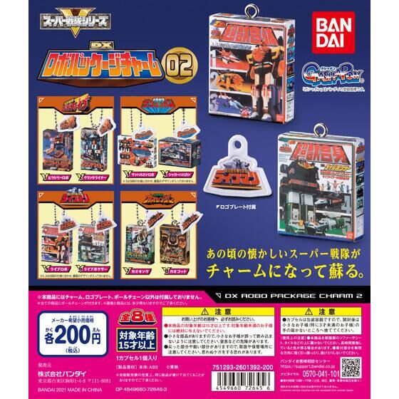 スーパー戦隊シリーズ　DXロボパッケージチャーム02