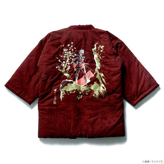 STRICT-G JAPAN 宮田織物『機動戦士ガンダム 』半纏(梅) 赤い彗星