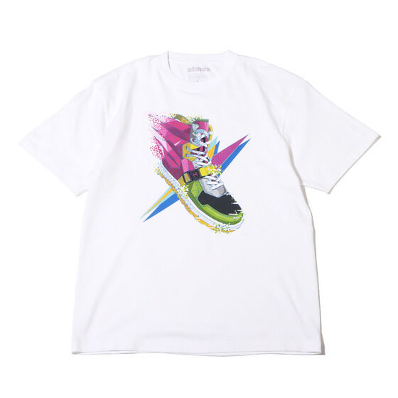 atmos �~ HENSHIN by KAMEN RIDER TYPE EX-AID SNEAKERS T-SHIRT�@atmos original ver.