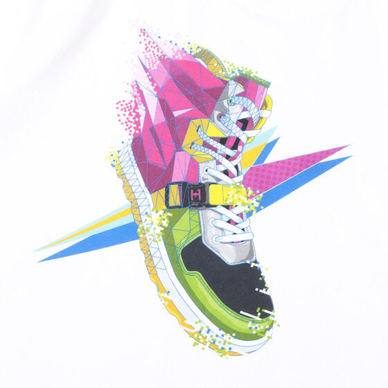 atmos �~ HENSHIN by KAMEN RIDER TYPE EX-AID SNEAKERS T-SHIRT�@atmos original ver.