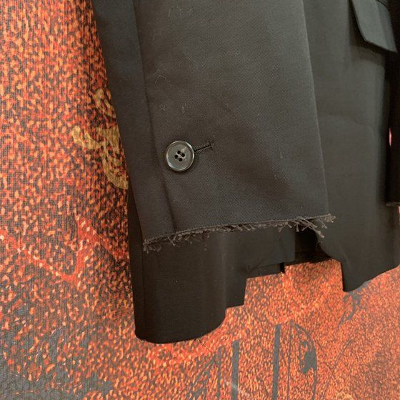 ���ʃ��C�_�[�Z�C�o�[�@written words�@2B Tailored Jacket�i�W���P�b�g�j�_�R��H�^���f��