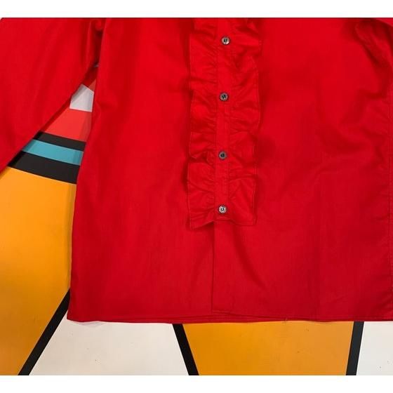 ʃC_[ZCo[@written words@Frill Shirt itVcj_RH^f