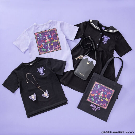 美少女戦士セーラームーン×ANNA SUI mini Tシャツ | 美少女戦士セーラームーンシリーズ ファッション・アクセサリー | アニメグッズ  ・おもちゃならプレミアムバンダイ｜バンダイナムコグループの公式通販サイト