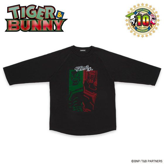 TIGER & BUNNY　7分袖Tシャツ