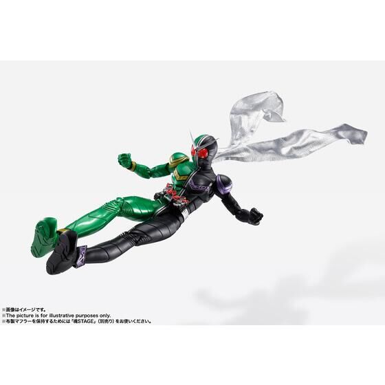 BANDAI - 真骨彫製法 仮面ライダーW サイクロンジョーカー 風都探偵