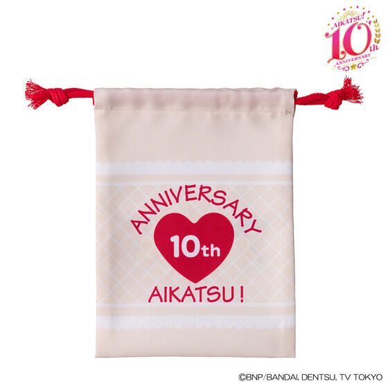 AIKATSU！10th ANNIVERSARY 巾着 | アイカツ！シリーズ