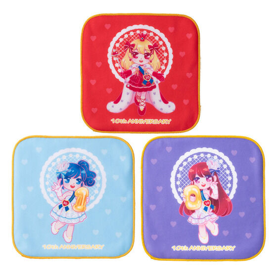 AIKATSU！10th ANNIVERSARY ミニタオル ※販売期間2023年11月30日まで