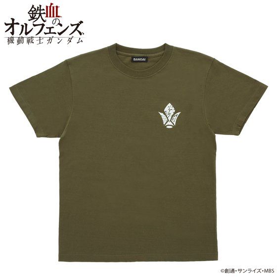 機動戦士ガンダム 鉄血のオルフェンズ 鉄華団文字シリーズ Tシャツ【2022年6月発送分】