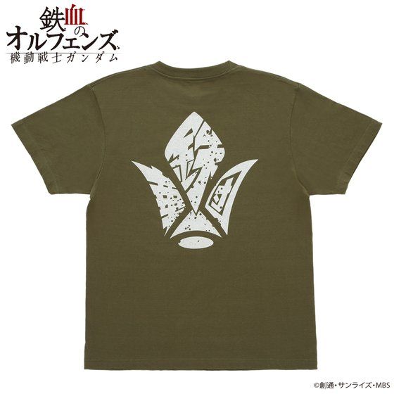 機動戦士ガンダム 鉄血のオルフェンズ 鉄華団文字シリーズ Tシャツ【2022年6月発送分】