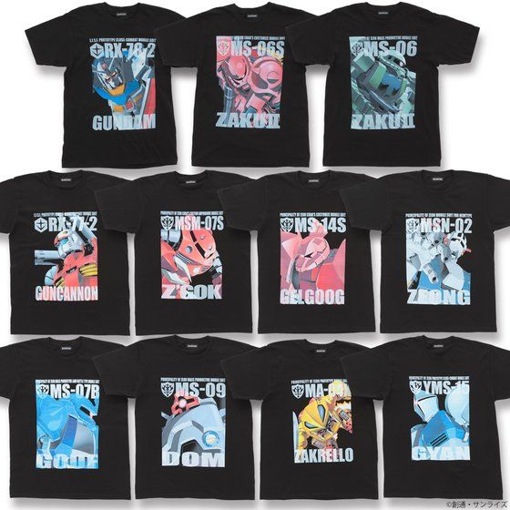 機動戦士ガンダム フルカラーTシャツ 【2022年5月発送】