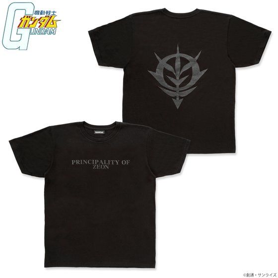 機動戦士ガンダム BLACKシリーズ マーク Tシャツ 【2022年5月発送】