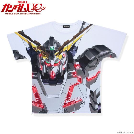 機動戦士ガンダムUC フルパネルTシャツ【2022年5月発送】