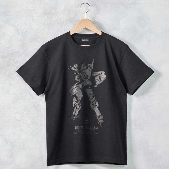 機動戦士ガンダム BLACKシリーズ Tシャツ 【2022年5月発送】