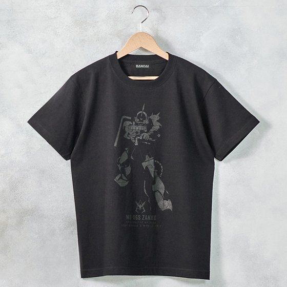 機動戦士ガンダム BLACKシリーズ Tシャツ 【2022年5月発送】