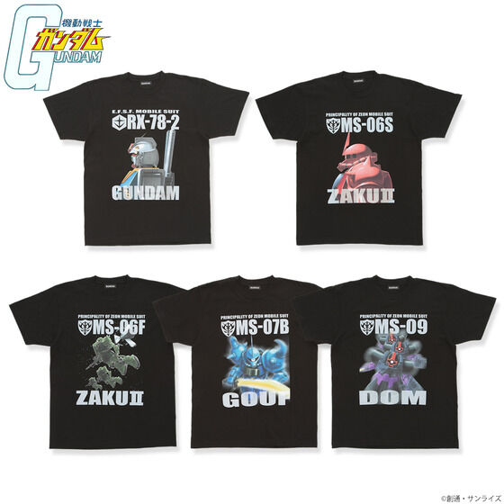 機動戦士ガンダム フルカラーTシャツ 第三弾