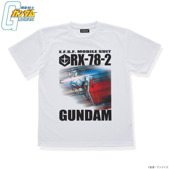 機動戦士ガンダム フルカラーライトTシャツ