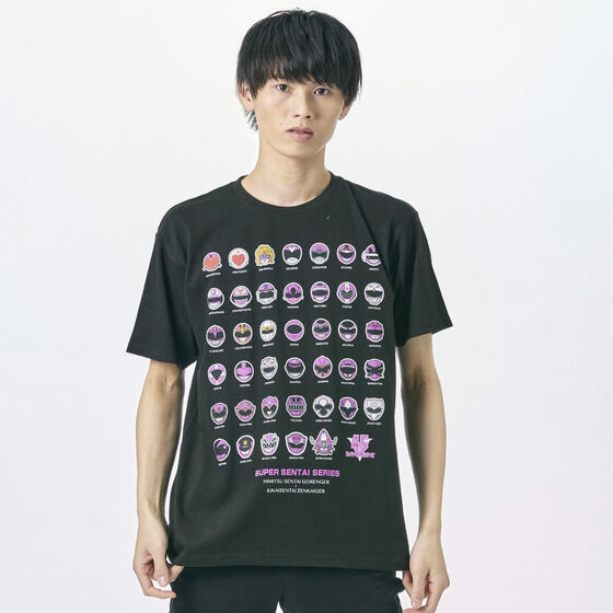機界戦隊ゼンカイジャー　ゼンカイマジーヌ＆歴代ピンク・ホワイト　ヒロインTシャツ