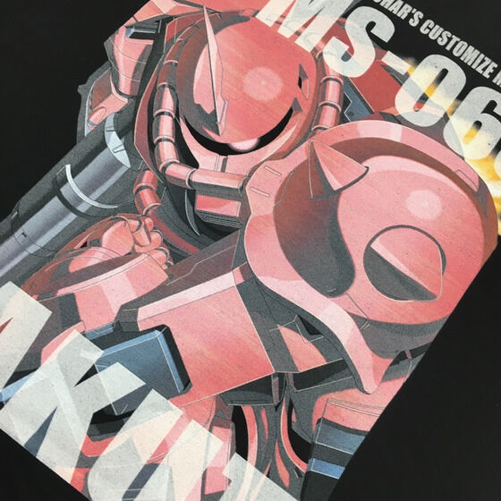 機動戦士ガンダム フルカラーTシャツ MS-06S シャア専用ザク【2022年6月発送】