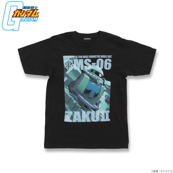 機動戦士ガンダム フルカラーTシャツ MS-06 量産型ザク【2022年6月発送】