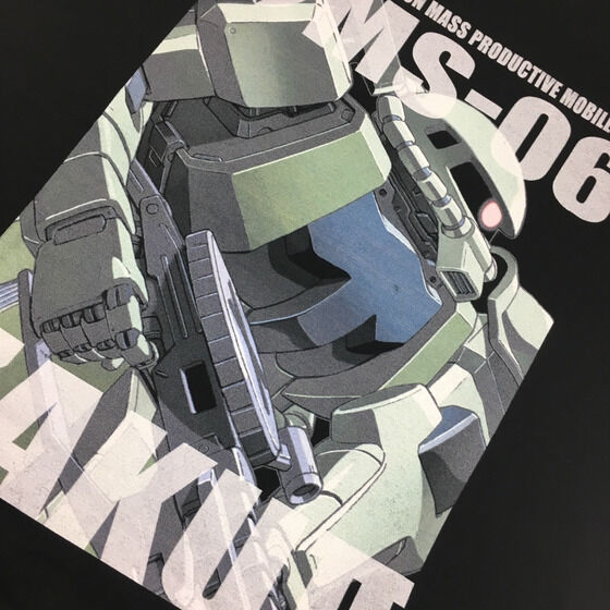 機動戦士ガンダム フルカラーTシャツ MS-06 量産型ザク【2022年6月発送】